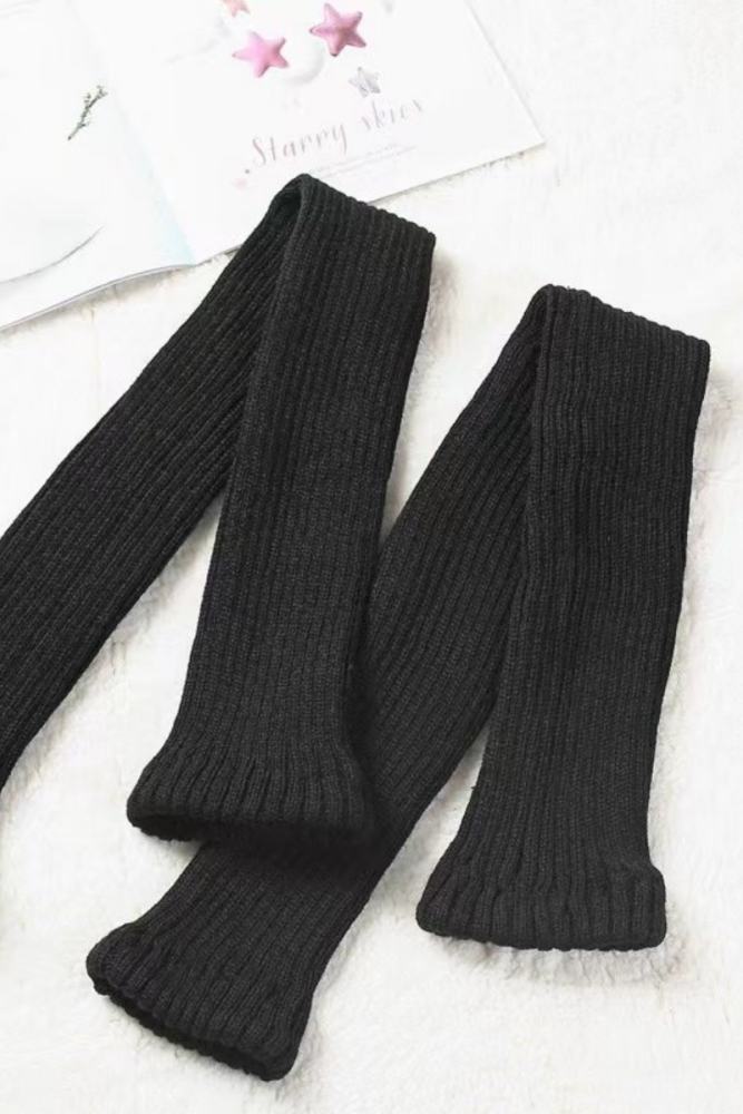 Hua Nai Cat Warm Slouchy Knee High Socks