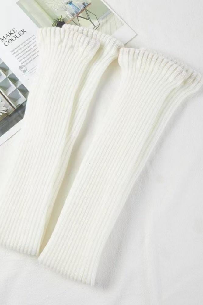 Hua Nai Cat Warm Slouchy Knee High Socks