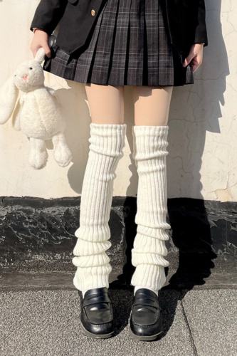 Hua Nai Cat Warm Slouchy Knee High Socks