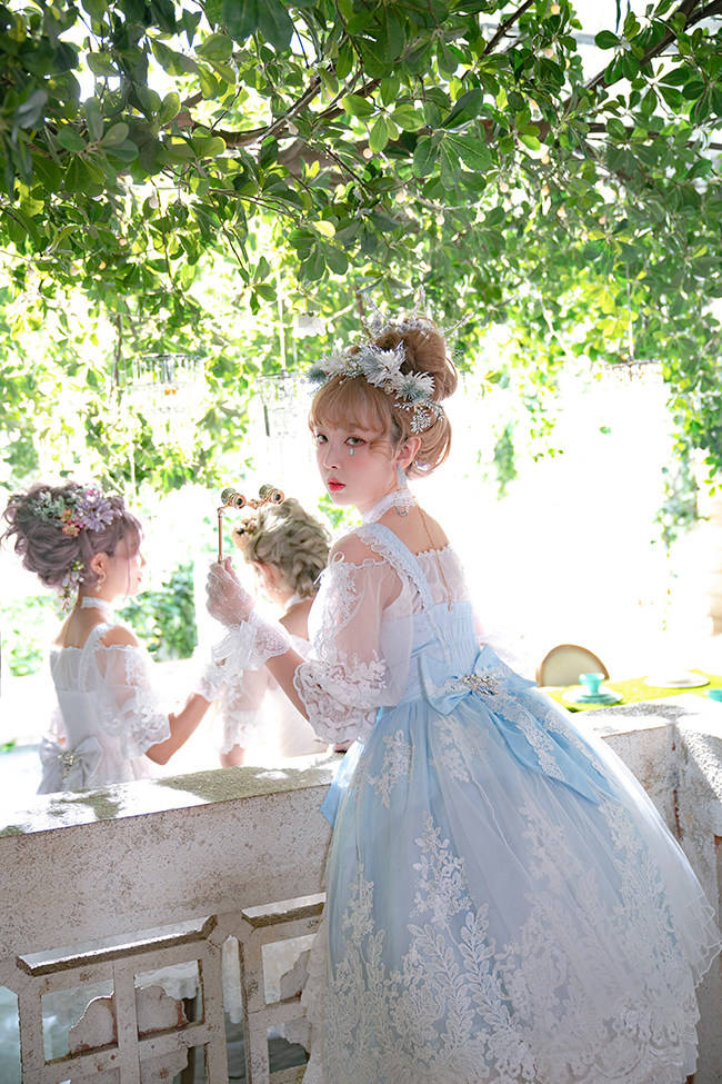 Secret Garden In Midsummer ~Elegant Lolita Bridal Dress -Ready MADE