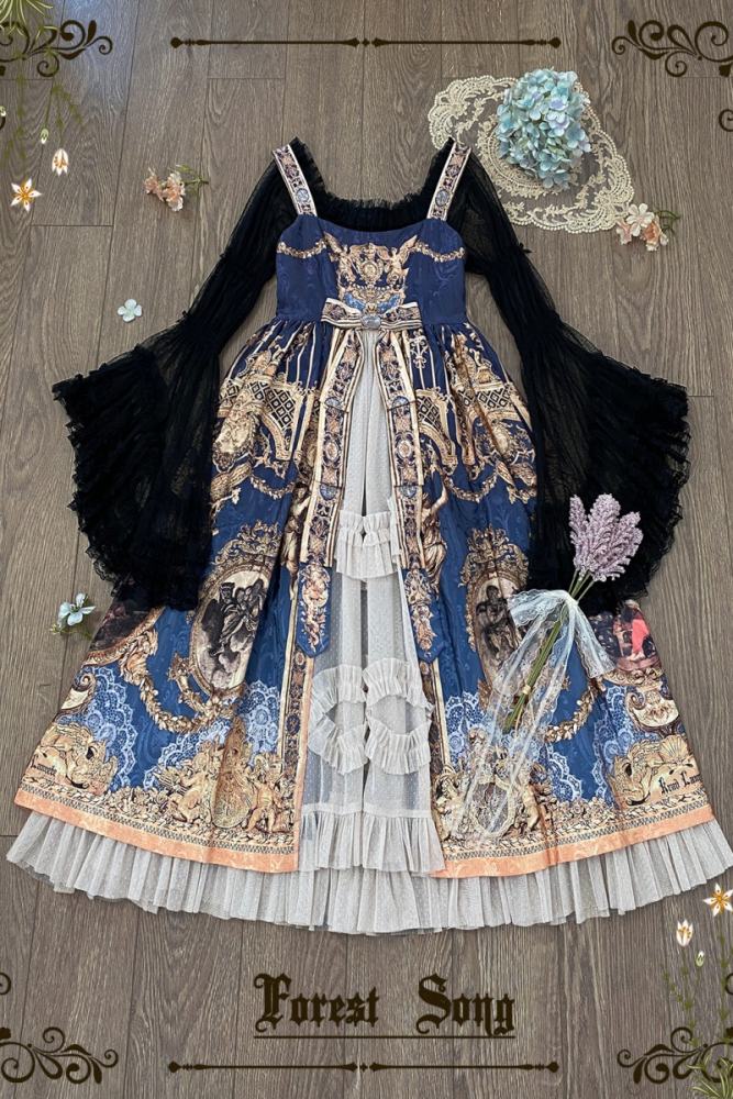 Forest Song ~Cloris~ Hime Sleeves Gothic Lolita Blouse
