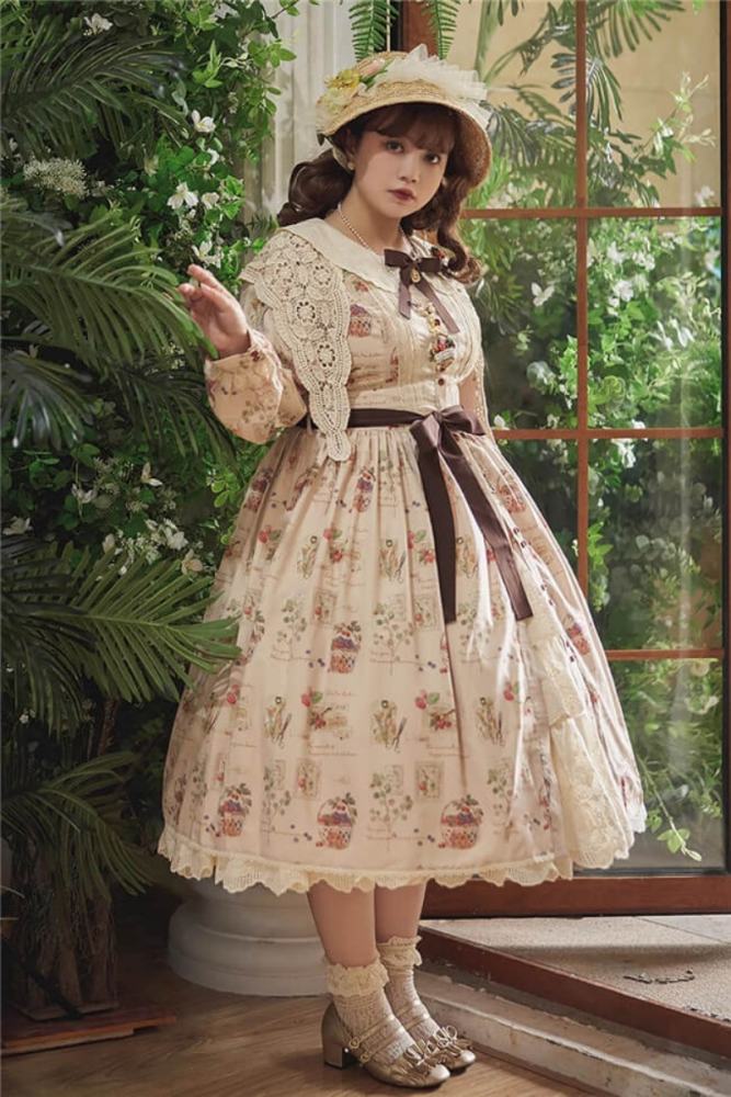 Miss Point Forest Book Lolita One Piece Dress