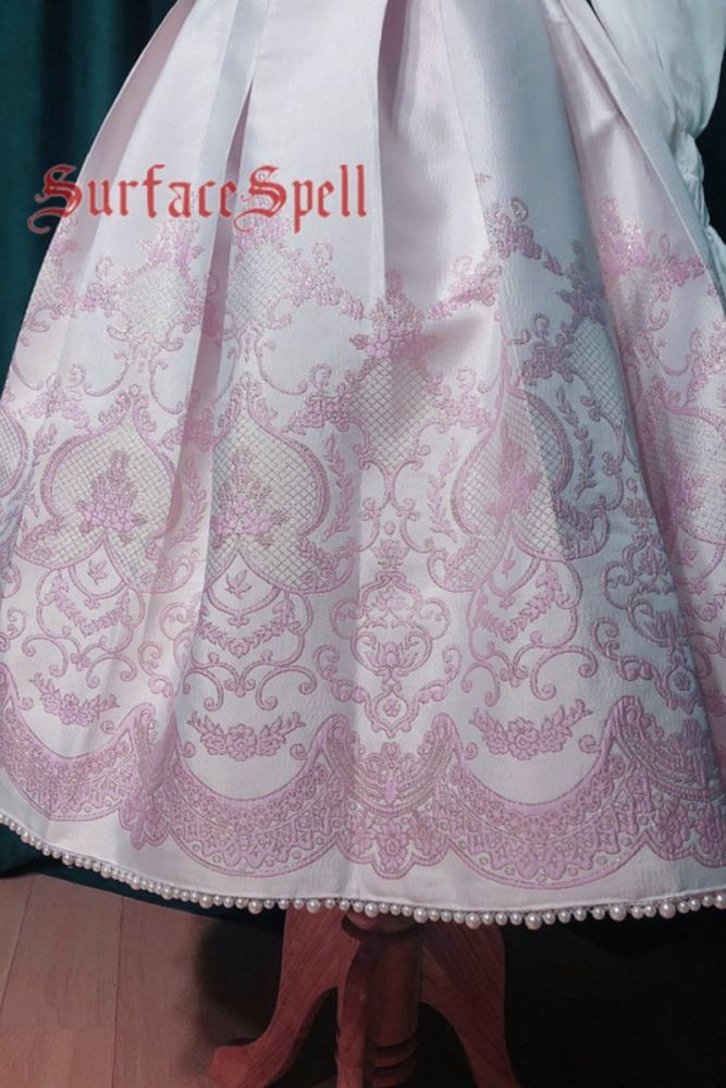 Surface Spell ~Nocturne High Waist Lolita Skirt
