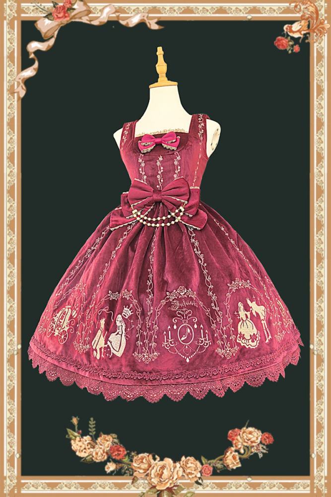 Infanta ~Cinderella Embroidery~ JSK Lolita Dress 2026