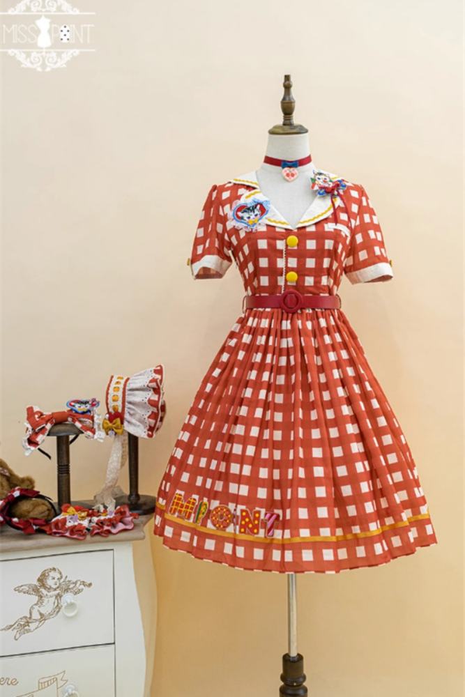 Miss Point Sweet Kitty Lolita One Piece