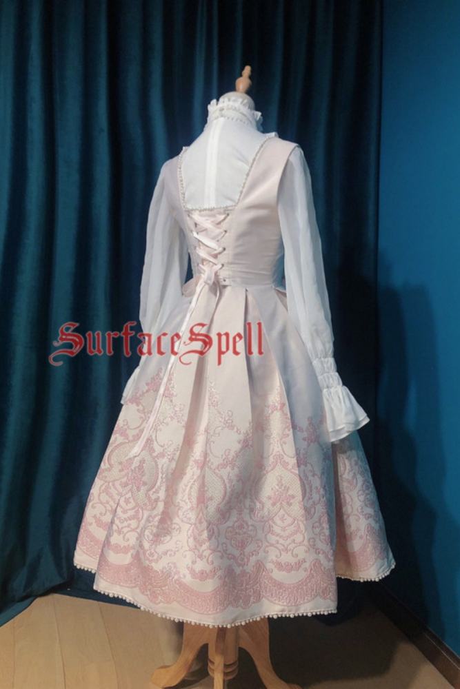 Surface Spell ~Nocturne Jacquard Cotton Lolita JSK