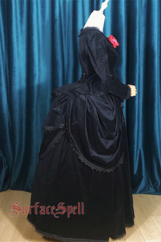 Surface Spell Twilight Manor Gothic Lolita Skirt, Coat and Hat