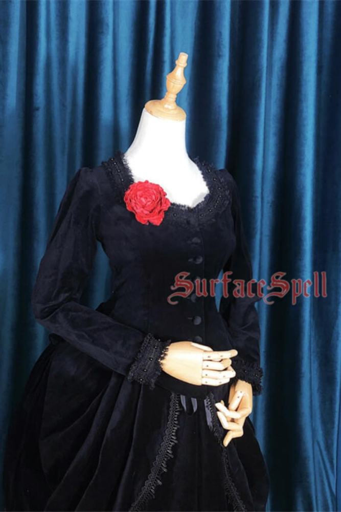 Surface Spell Twilight Manor Gothic Lolita Skirt, Coat and Hat