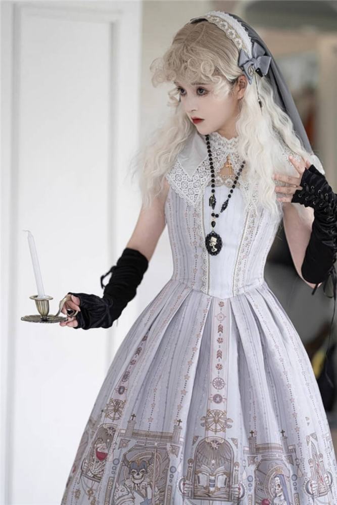Miss Point ~ Demon Hunting Halloween Lolita Jumper Dress