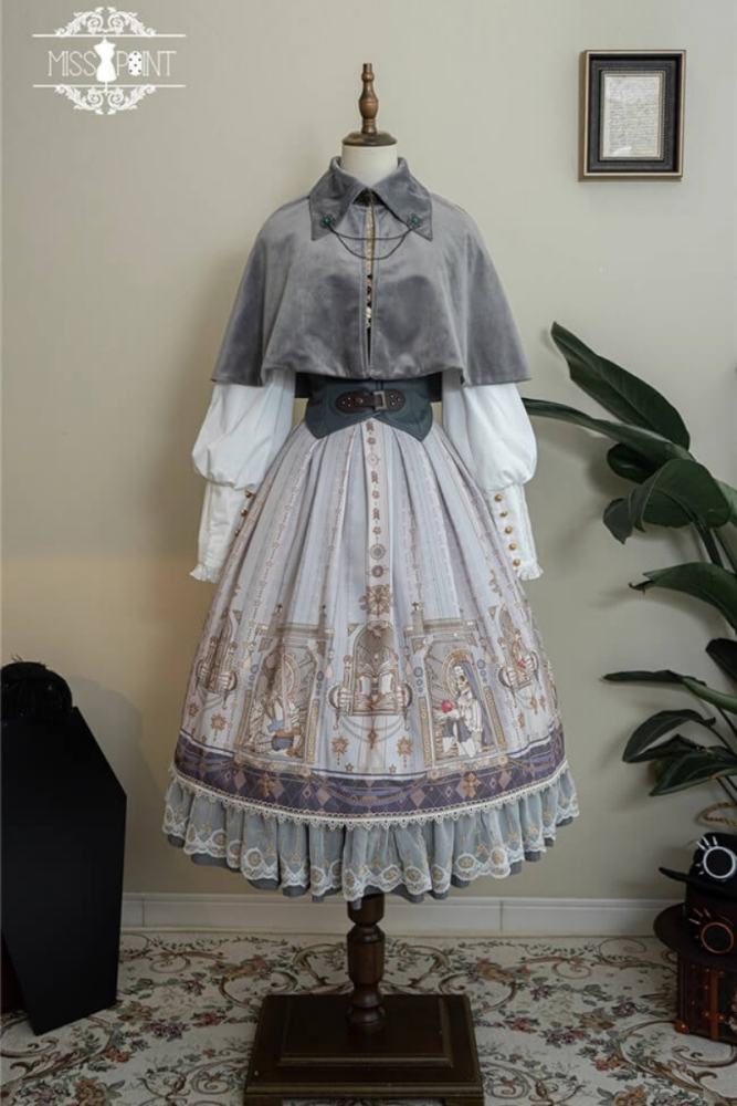 Miss Point ~ Demon Hunting Notes Skirt