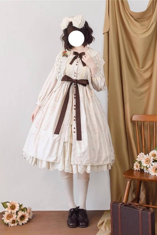 Miss Point Forest Book Lolita One Piece Dress