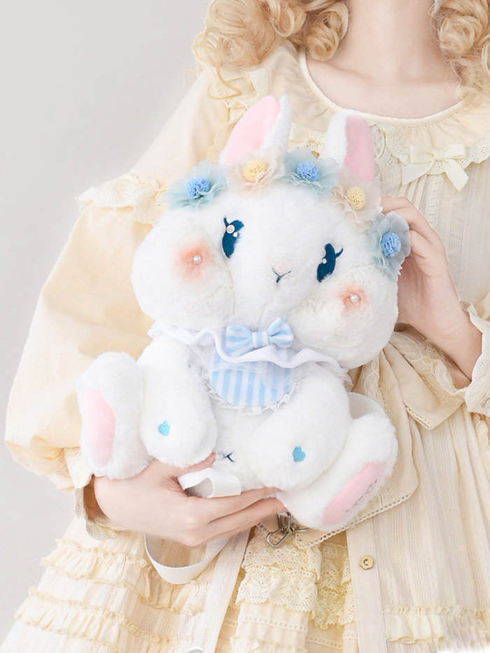 Garland Rabbits Sweet Lolita Bag -2 Ways -Ready MADE