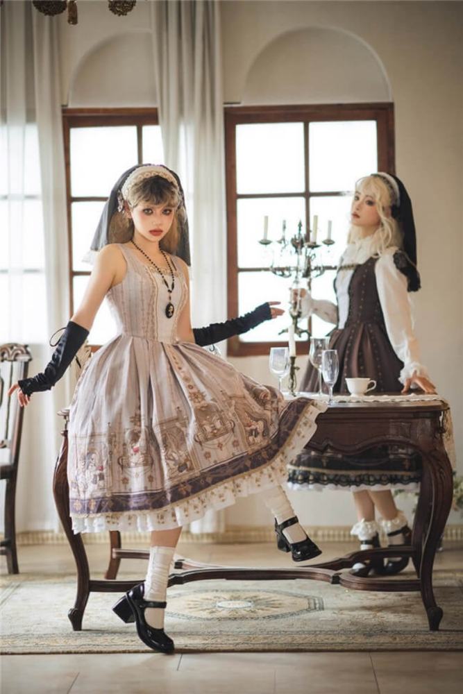 Miss Point ~ Demon Hunting Halloween Lolita Jumper Dress