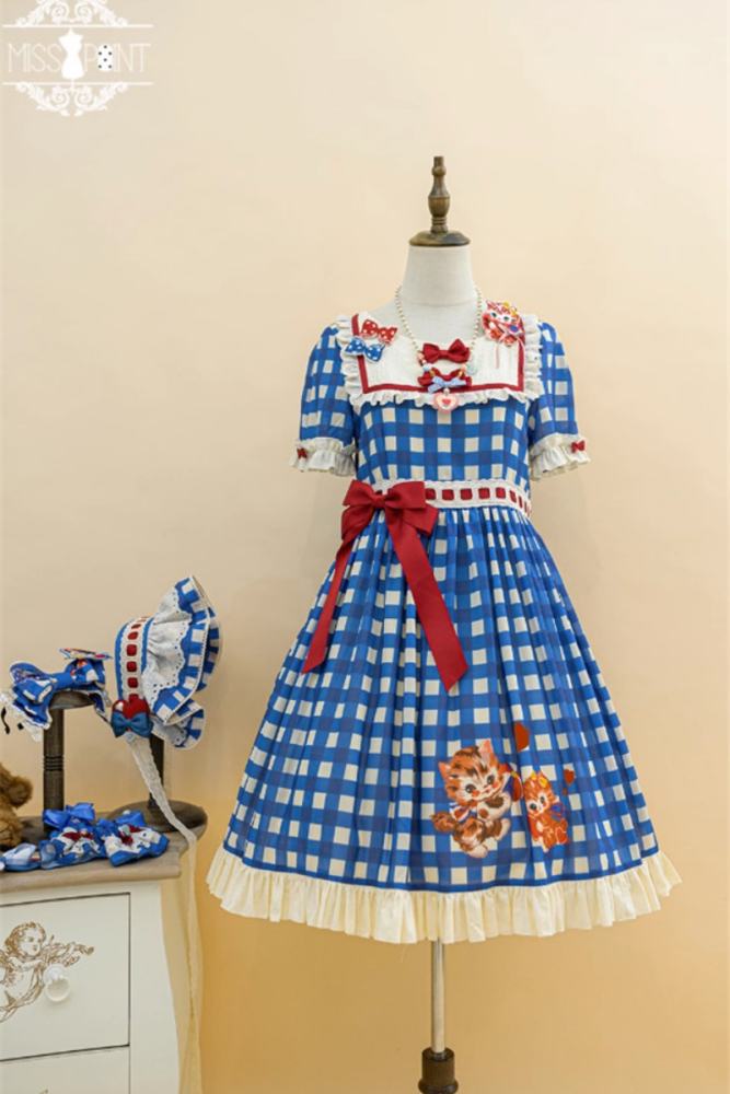 Miss Point Sweet Kitty Lolita One Piece