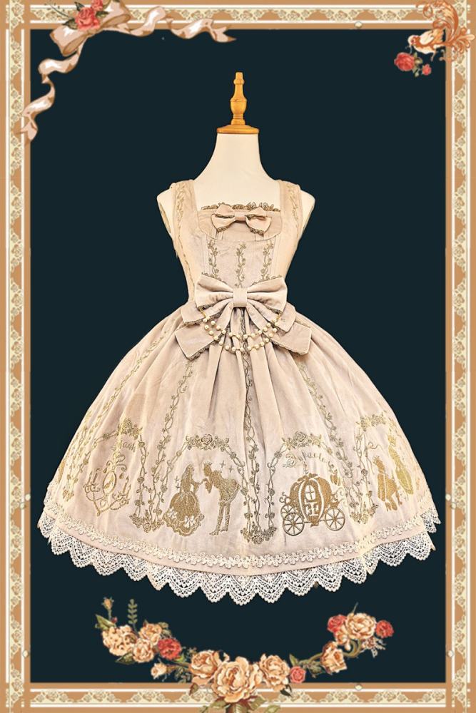 Infanta ~Cinderella Embroidery~ JSK Lolita Dress 2026