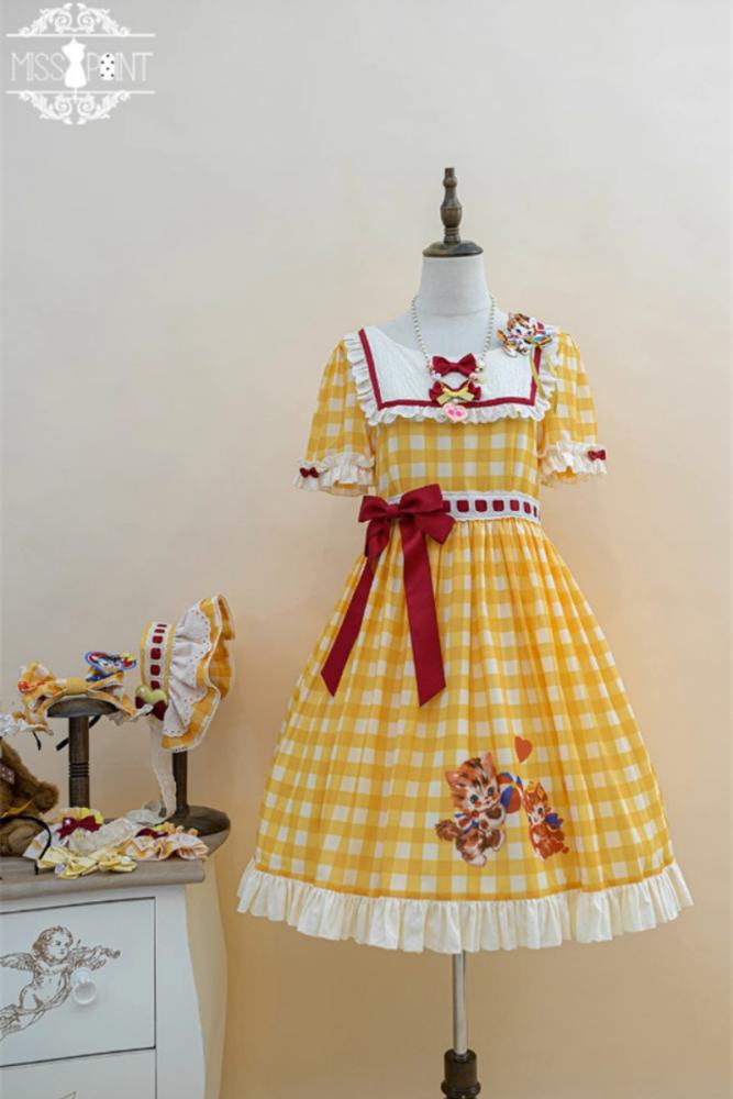 Miss Point Sweet Kitty Lolita One Piece