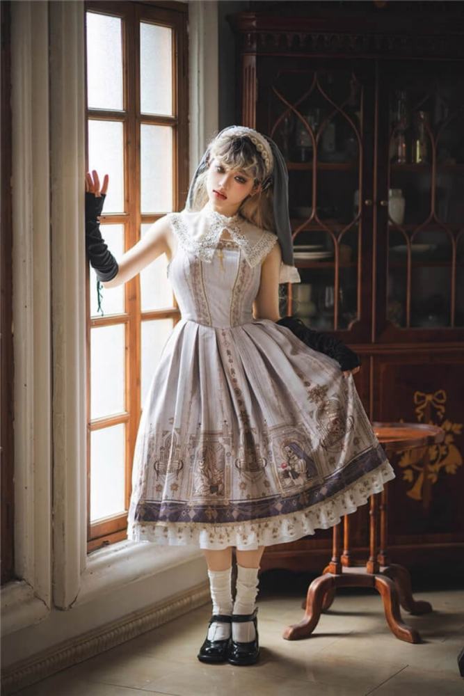 Miss Point ~ Demon Hunting Halloween Lolita Jumper Dress