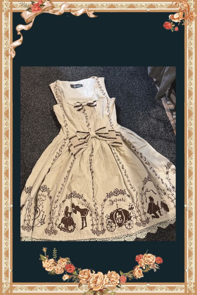 Infanta ~Cinderella Embroidery~ JSK Lolita Dress 2026