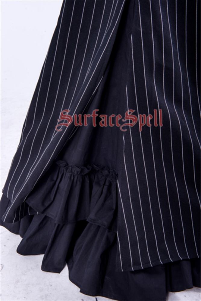 Surface Spell ~Lorelai Stripe Lolita Fishtail Skirt