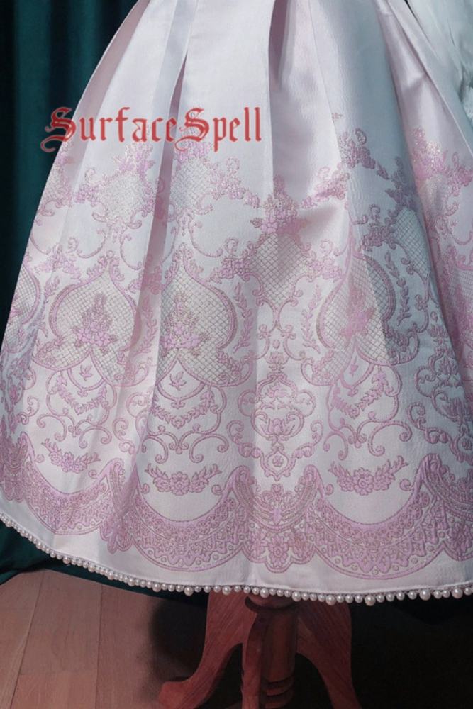 Surface Spell ~Nocturne Jacquard Cotton Lolita JSK