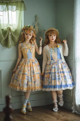 Miss Point Loquat Sweet Lolita Jumper Dress