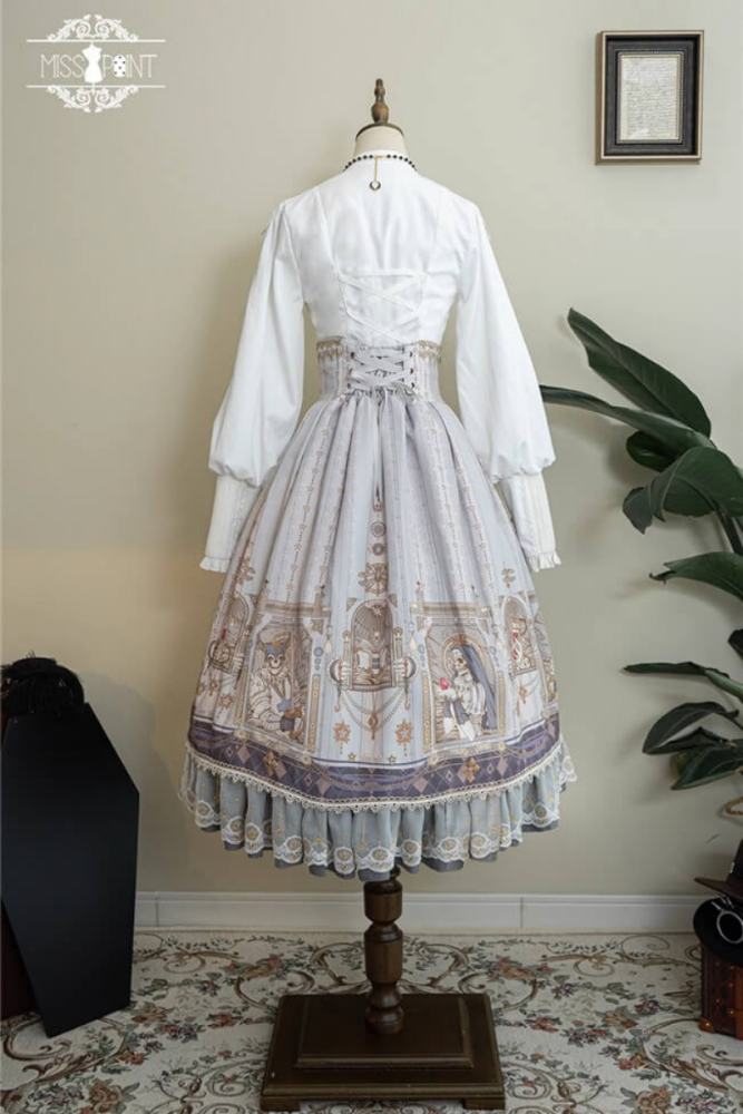 Miss Point ~ Demon Hunting Notes Skirt