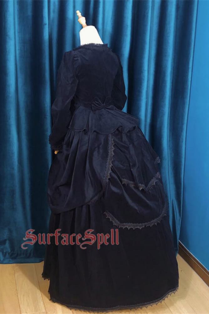 Surface Spell Twilight Manor Gothic Lolita Skirt, Coat and Hat