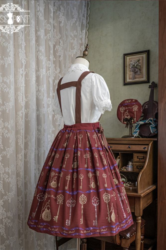 Miss Point Antique Key Classic Lolita Skirt