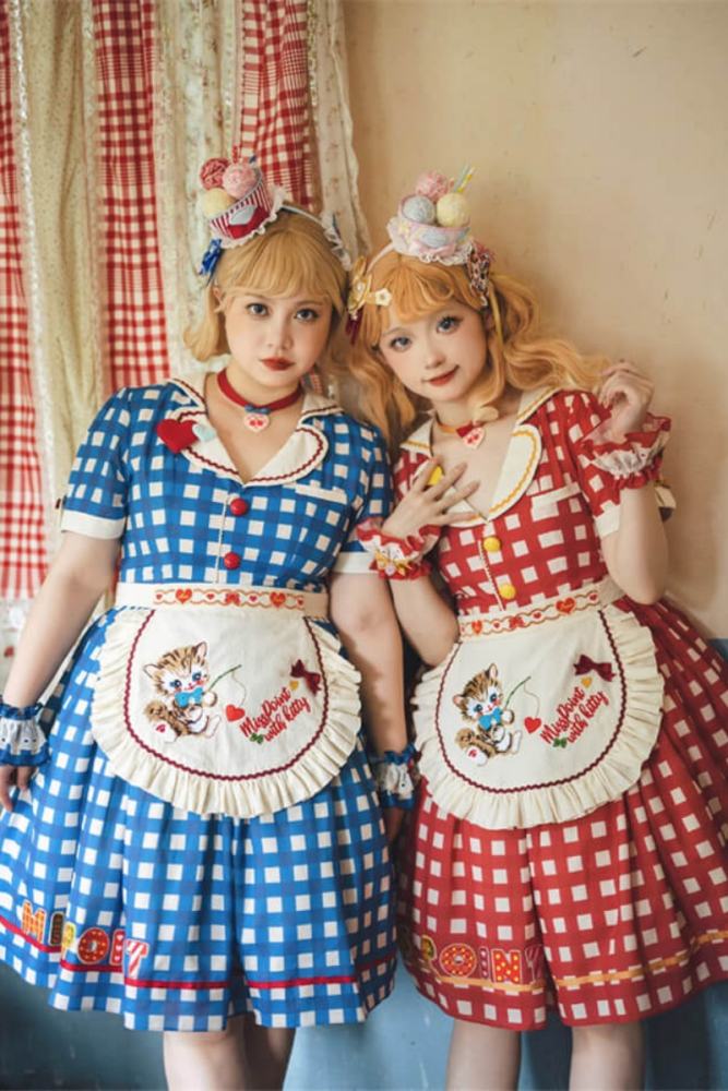 Miss Point Sweet Kitty Lolita One Piece