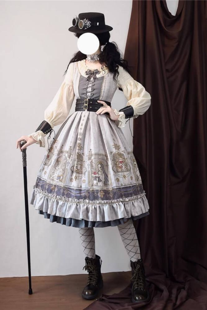 Miss Point ~ Demon Hunting Halloween Lolita Dress One Piece