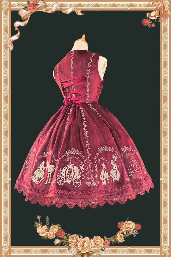 Infanta ~Cinderella Embroidery~ JSK Lolita Dress 2026