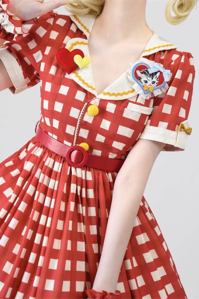 Miss Point Sweet Kitty Lolita One Piece