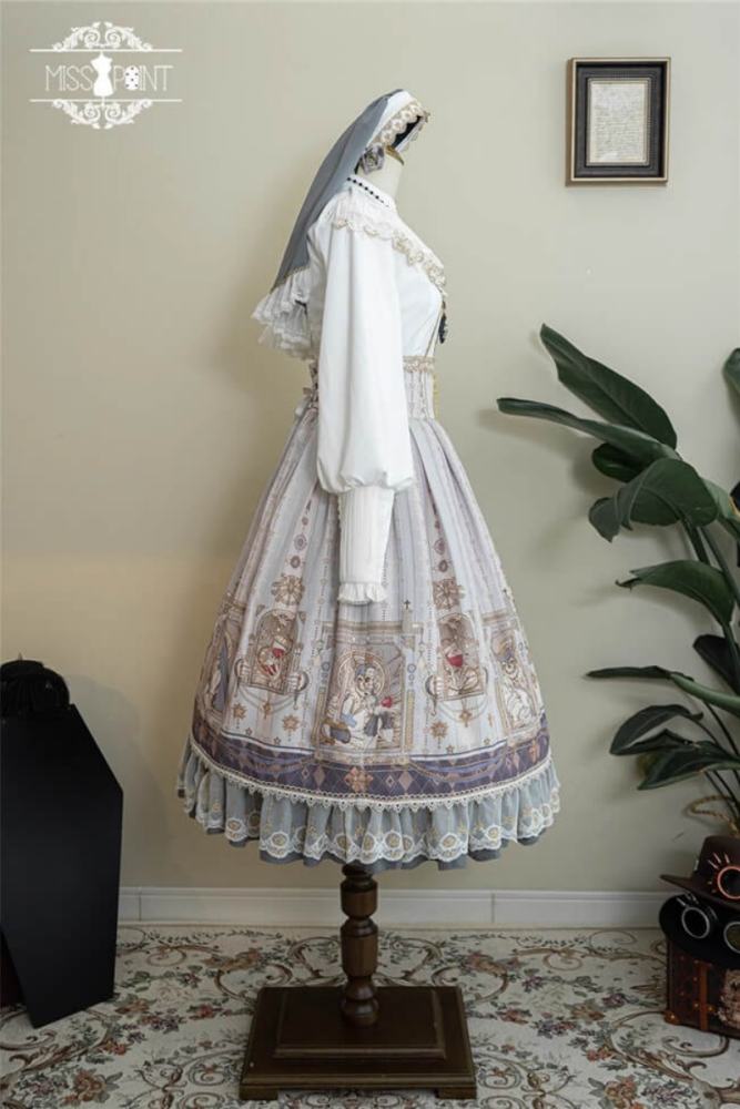 Miss Point ~ Demon Hunting Notes Skirt