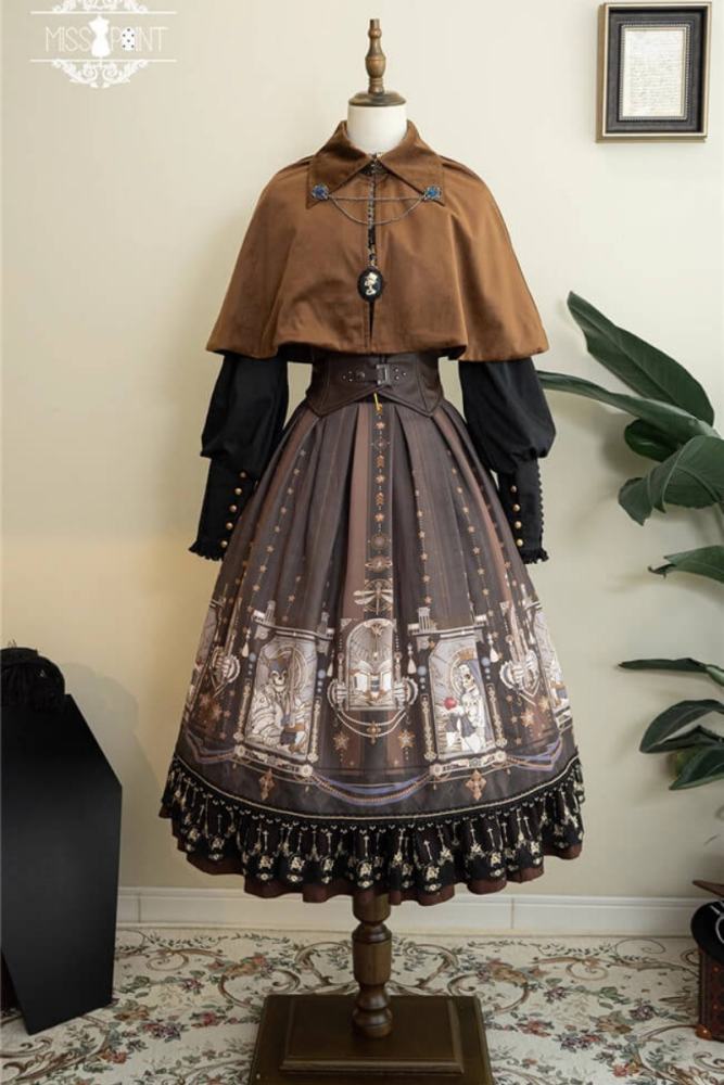 Miss Point ~ Demon Hunting Notes Skirt