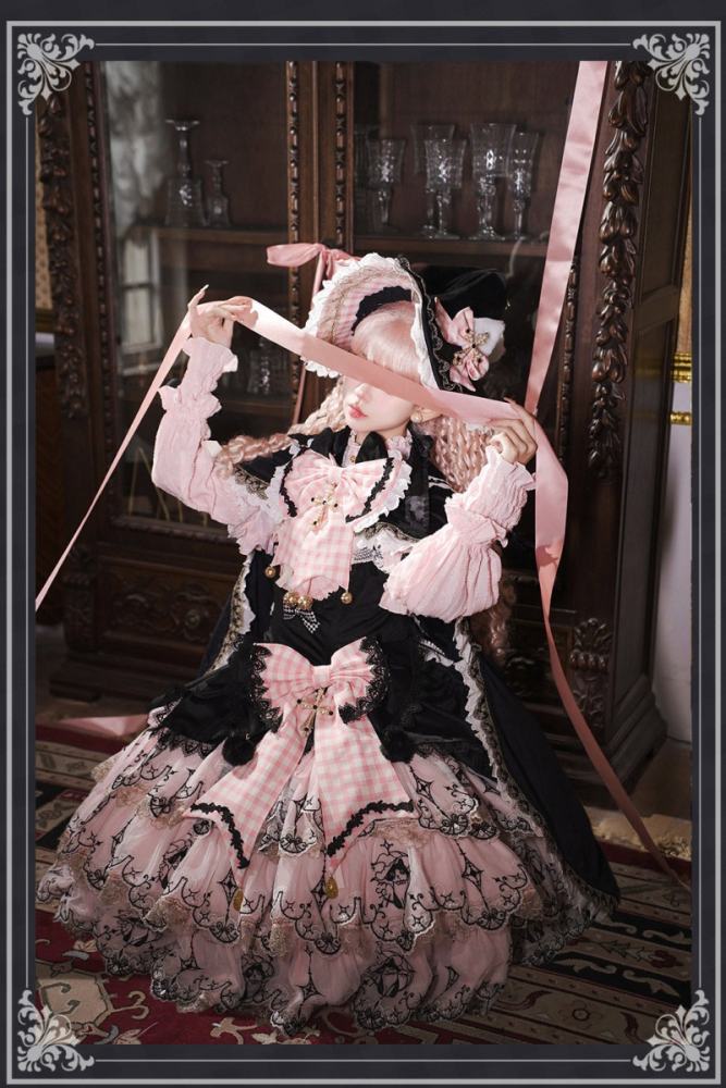 Bramble Rose Cat Witch Lolita Dress Full Set