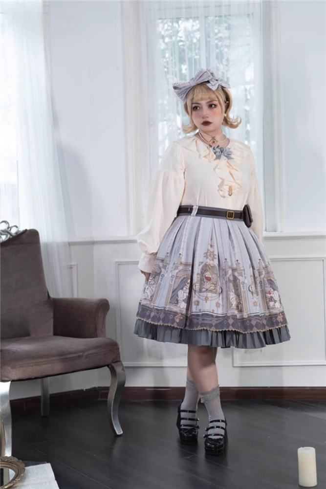 Miss Point ~ Demon Hunting Notes Skirt