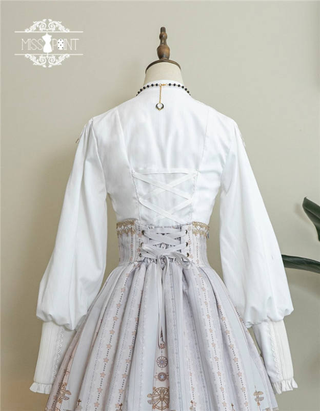 Miss Point ~ Demon Hunting Ruffled Collar Lolita Blouse