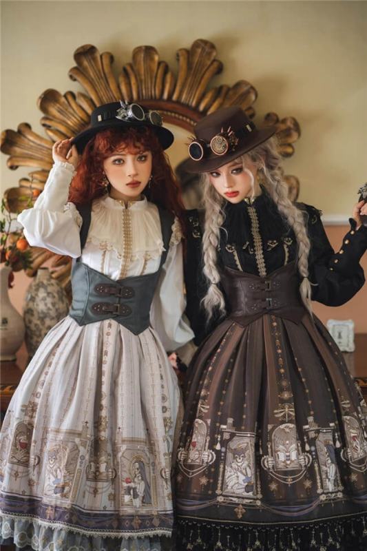 Miss Point ~ Demon Hunting Notes Skirt