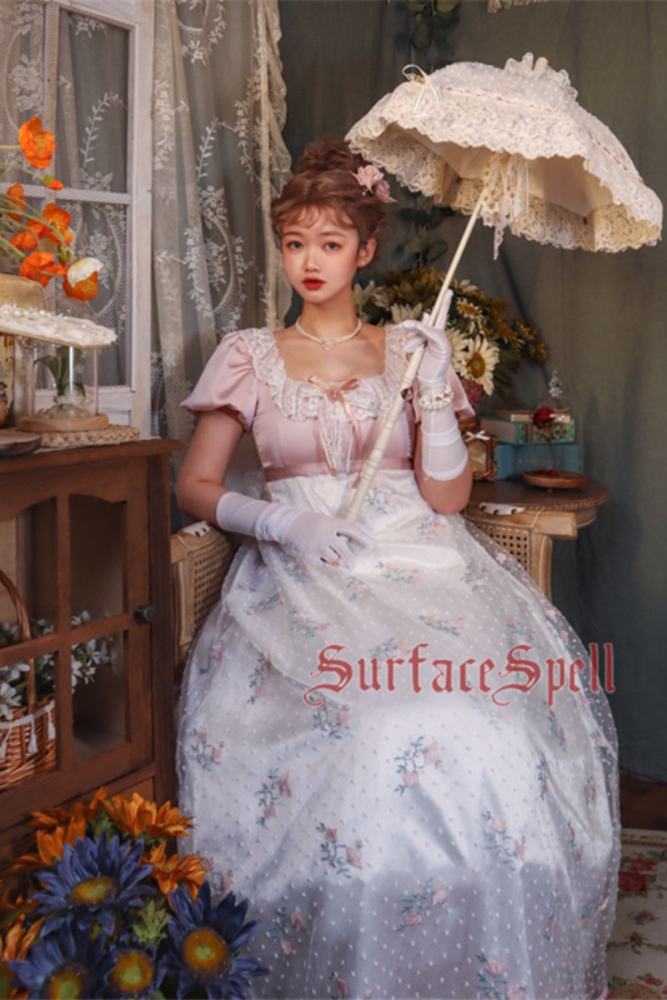 Surface Spell ~ Crossley Embroidery Lolita OP -Pre-order