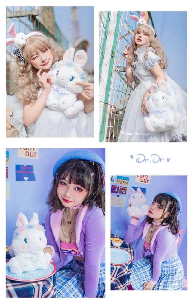 Garland Rabbits Sweet Lolita Bag -2 Ways -Ready MADE