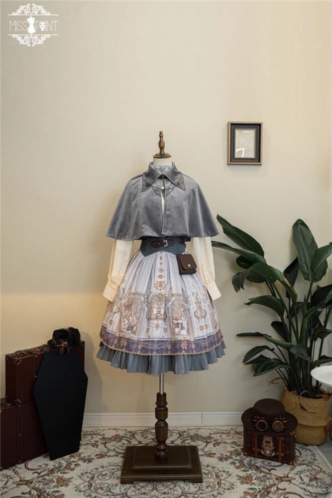 Miss Point ~ Demon Hunting Notes Skirt