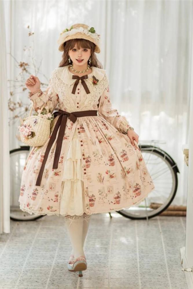 Miss Point Forest Book Lolita One Piece Dress