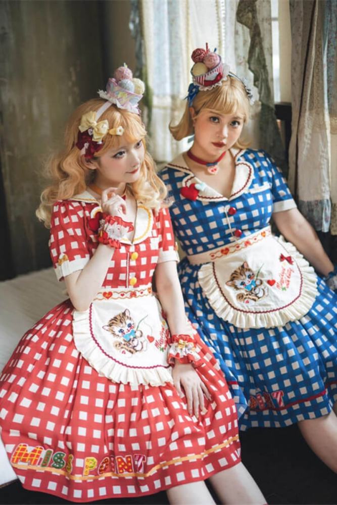 Miss Point Sweet Kitty Lolita One Piece