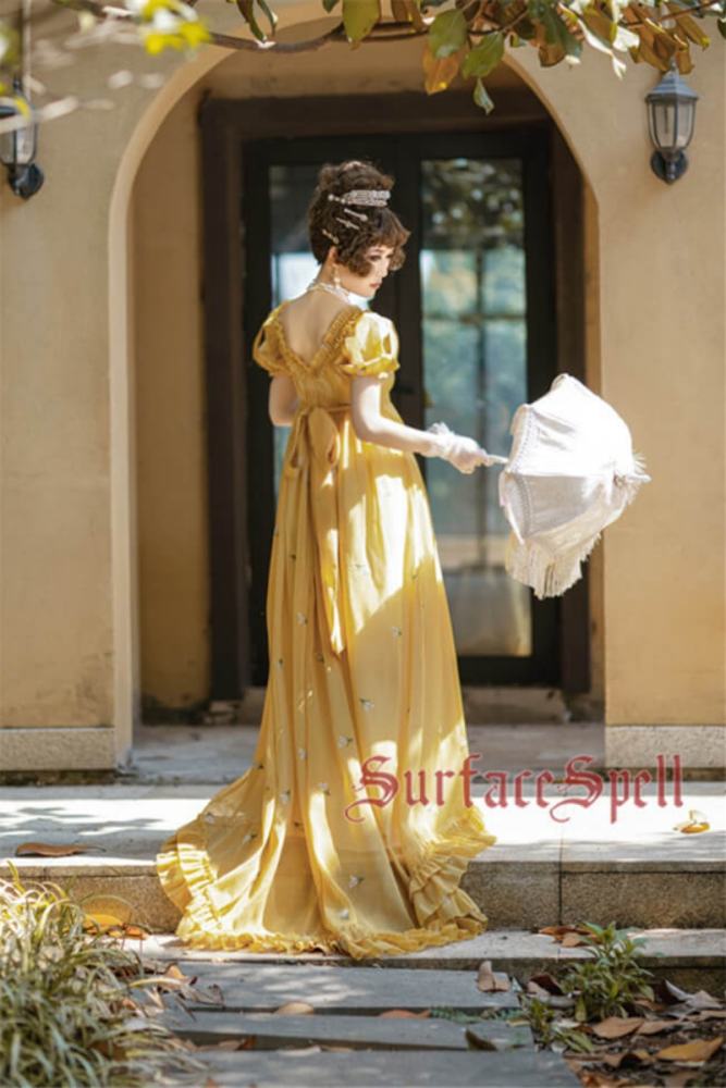 Surface Spell Spring Appointment Empire Lolita Dress