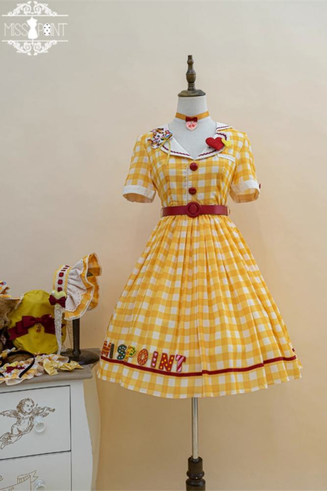 Miss Point Sweet Kitty Lolita One Piece