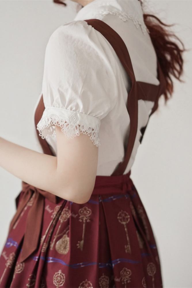 Miss Point Antique Key Classic Lolita Blouse