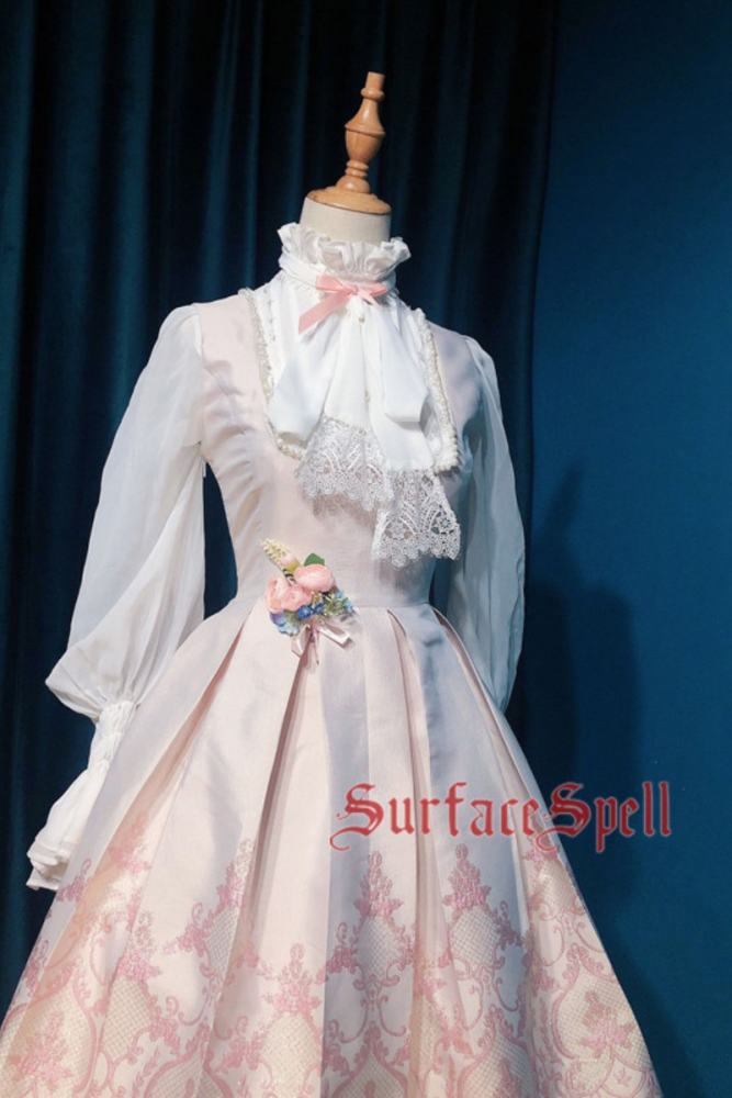 Surface Spell ~Nocturne Jacquard Cotton Lolita JSK