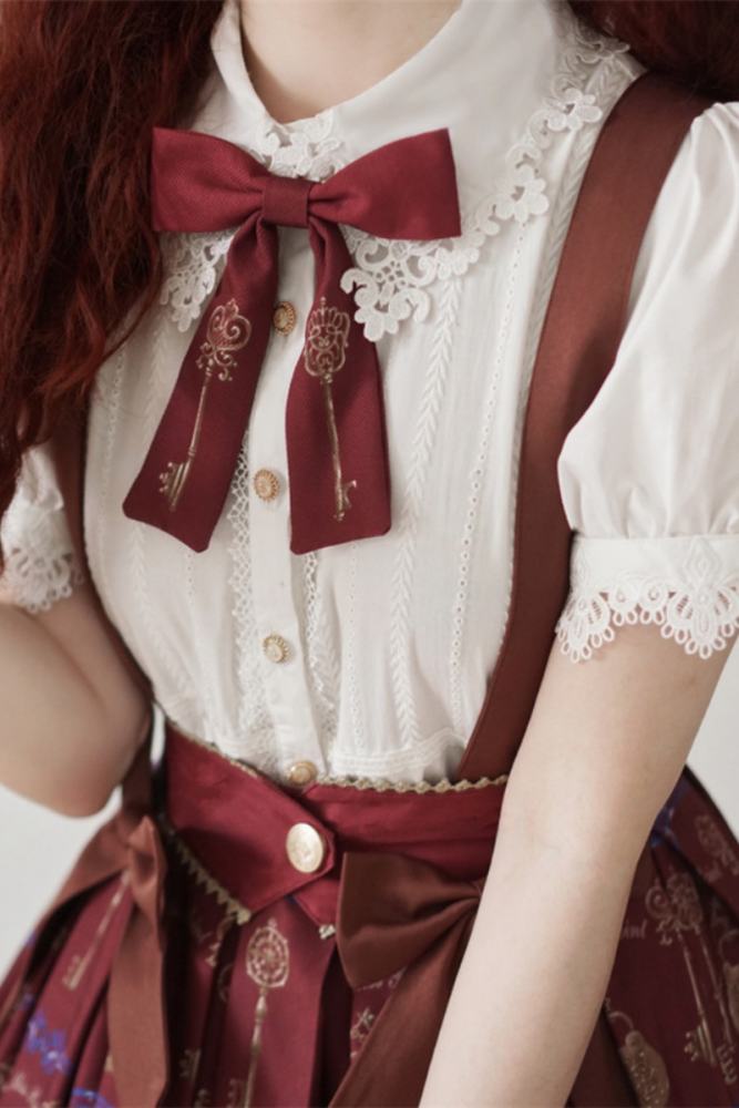 Miss Point Antique Key Classic Lolita Blouse
