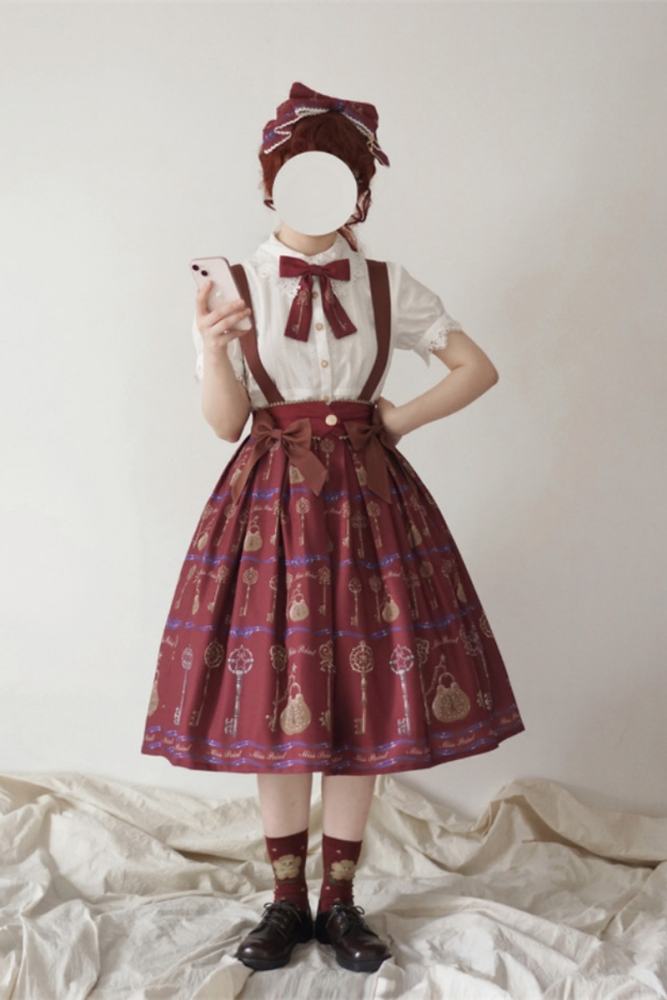 Miss Point Antique Key Classic Lolita Blouse