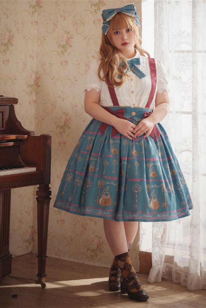 Miss Point Antique Key Classic Lolita Skirt